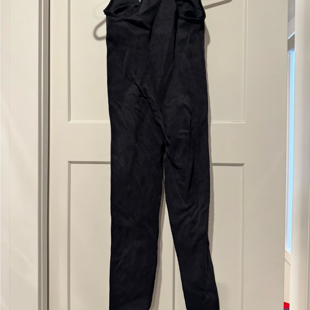 Fenty Women's Black Ribbed Jumpsuit